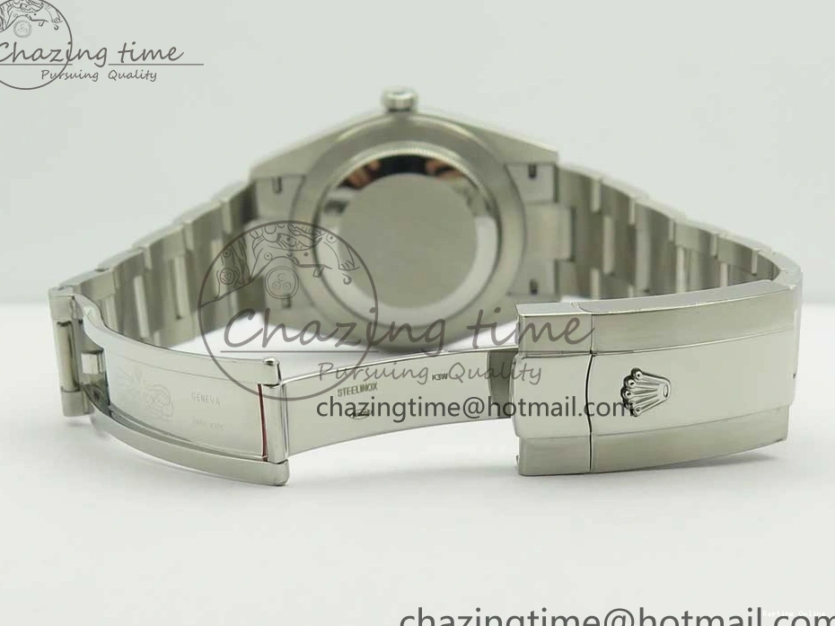 0114 DateJust II 126334 41mm SS BP 1:1 Best Edition Black Dial Sticks Makers on Oyster Bracelet ZeroBulk 3325